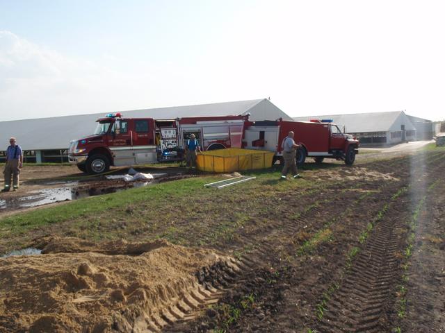 Hess hay grinder fire. 05.12.2012